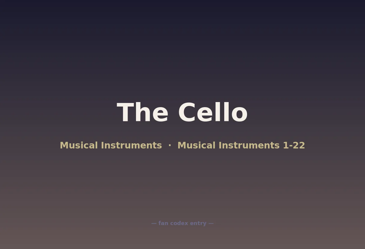 The Cello