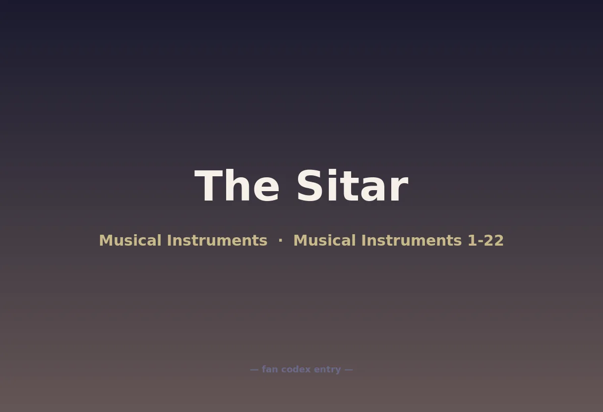 The Sitar